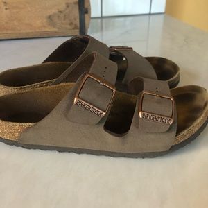 Girls Birkenstock’s, size 3-3.5
